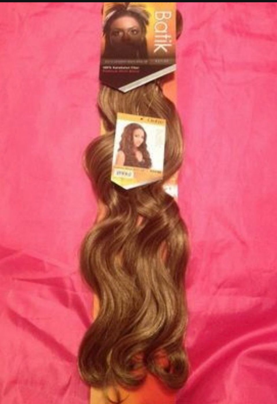 New Batik Grammy Wave Hair Extension S 18” Multi Blend Caramel Brown