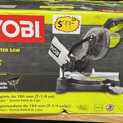 RYOBI 9 Amp Corded 7-1/4 in. Compound Miter Saw