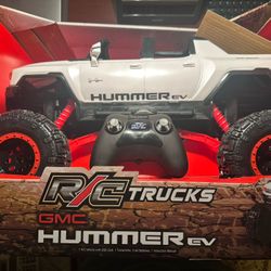 New Bright 1:14 GMC Hummer EV Battery Remote Control White Truck 61474U-7H - NEW