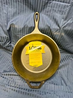 Lodge 10.25-Inch Cast Iron Deep Skillet,
