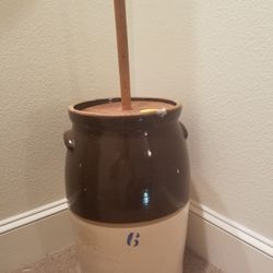 Antique #6 Crock / Churn