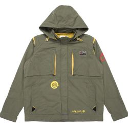 LRG L-R-G Lifted Research Group x Round Two Men’s Cargo Jacket Brand New DS