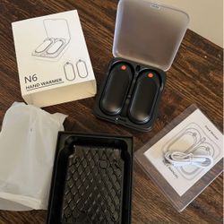 Brand New AI Hand Warmers Rechargeable 2 Packs With Charging Case