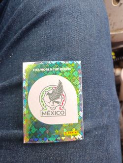 Mexico foil 2026 panini world cup sticker