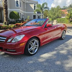 2012 Mercedes Benz E350 Convertible 