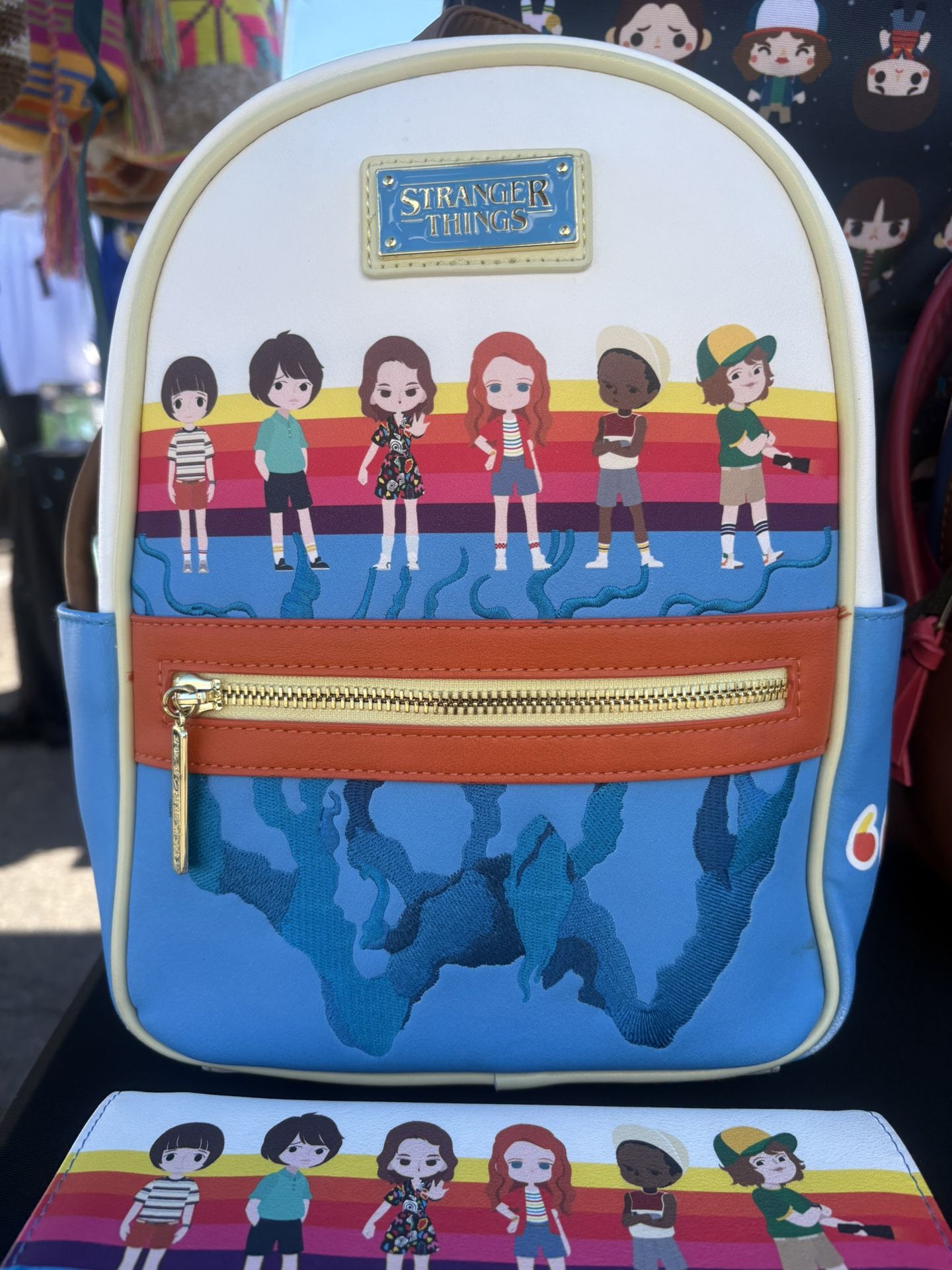 Stranger Things Mini Backpack & Wallet Set The Team