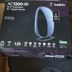 Belkin ac 1200 wifi dual band ac +gigabit router