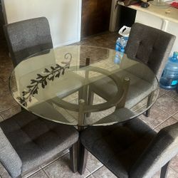  Glass Table 