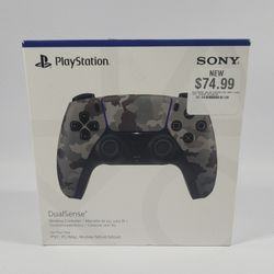New Sony PlayStation 5 PS5 DualSense Wireless Controller Gray Camo CFI-ZCT2W