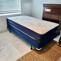 NEW Twin-Size MATTRESS and BOX SPRING. Bed frame not included👍