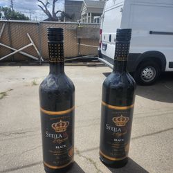 Wine bottle decoration