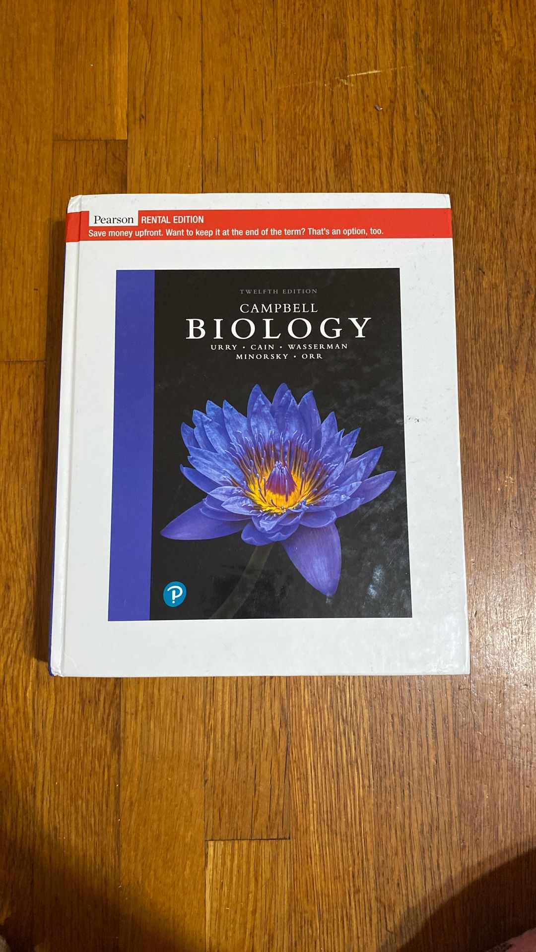 Hardback Of Molecular Biology Textbook