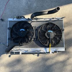 2002 Subaru WRX Radiator Set Up 