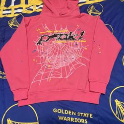 Pink Sp5der Hoodie