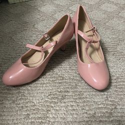 Unique Vintage T-strap Heels Womens Size 9
