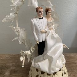 Vintage Wedding Decor! Cake Topper 