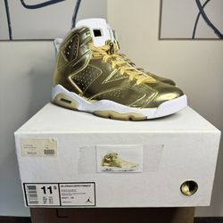 Men’s Retro 6 Size 11.5 Used