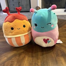 Brand New Valentines Squishmallows Pair