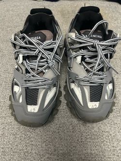 Balenciaga, grey, size 9