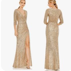Golden Sequence Gown