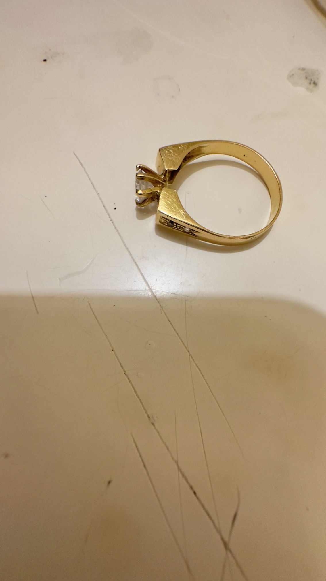 14kgold Diamond Ring