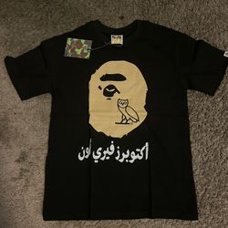 BAPE x OVO Collaboration T-Shirt – Rare Limited Edition