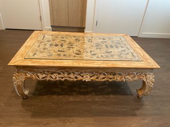 Filigree Moroccan Style Coffee Table