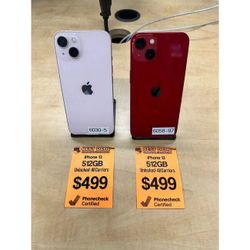 Apple iPhone 13 Unlocked 512GB (Various Colors)