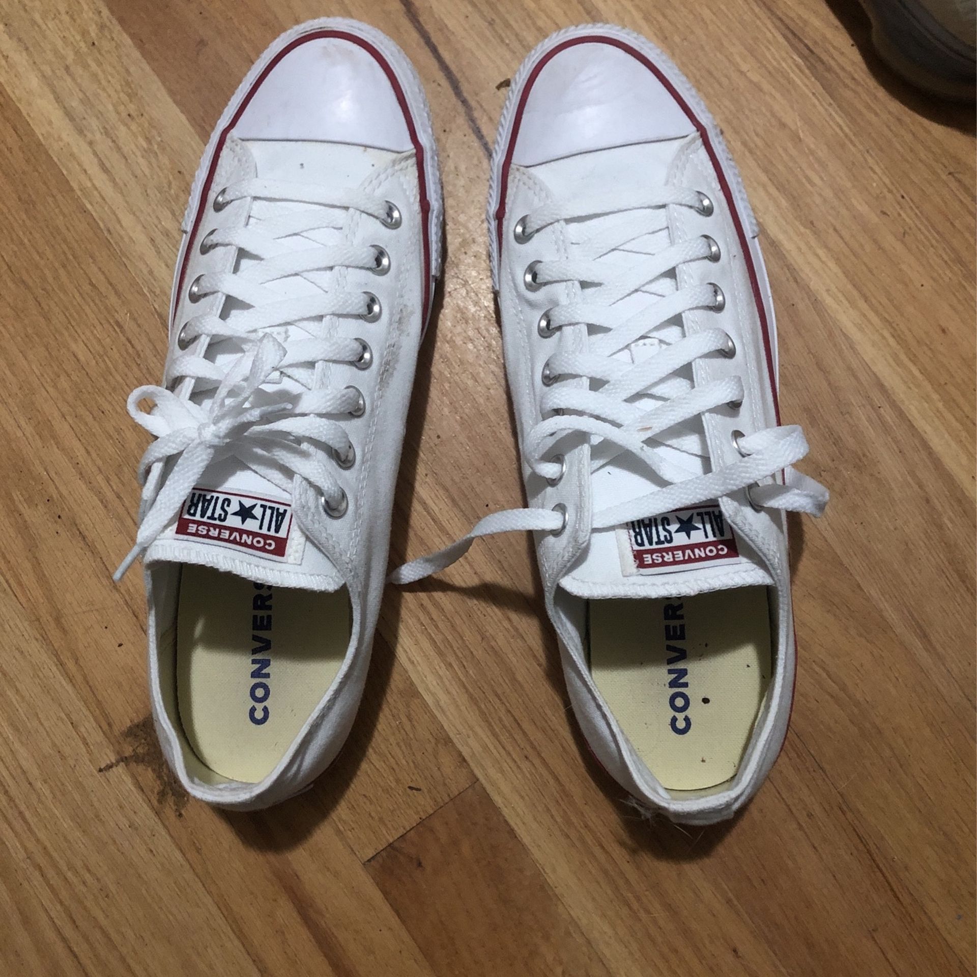 White Converse