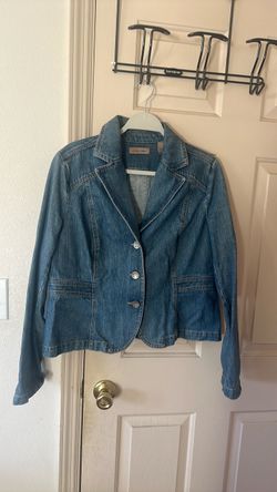 Women's Denim Blazer Jacket
