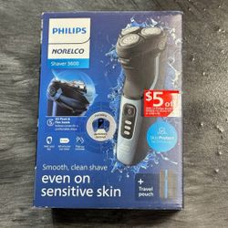 New Philips Norelco Shaver 3600 Rechargeable Wet and Dry Electric S3243/91