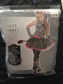 Sassy stripes Halloween costume