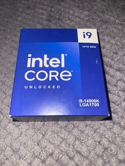 Intel Core i9-14900K 14th Gen LGA1700 CPU — NEW SEALED