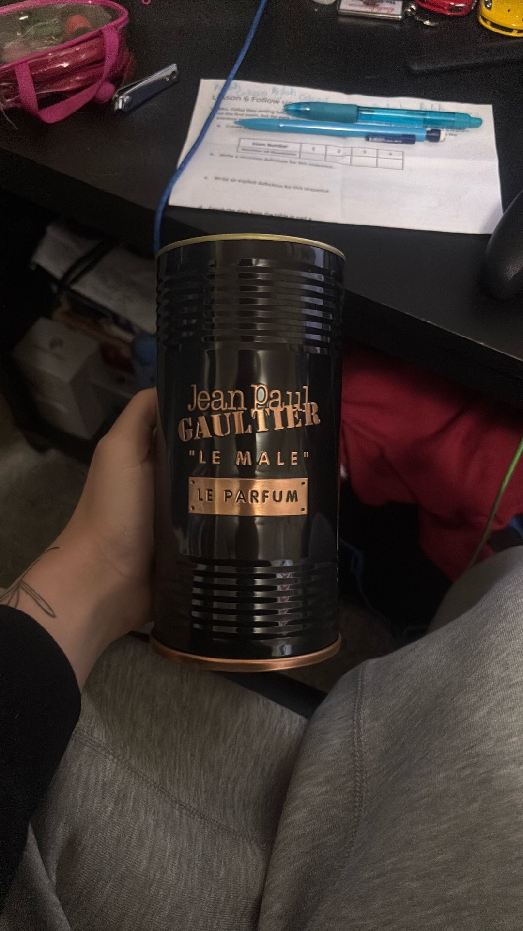 jean paul gaultier LE MALE black 4.2 oz