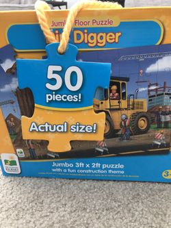 Jumbo floor puzzle 50 pieces