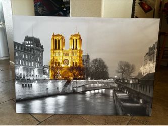 Notre Dame canvas print picture