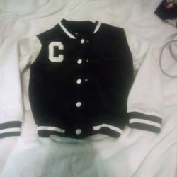 Boys Varsity Jacket With The Letter C