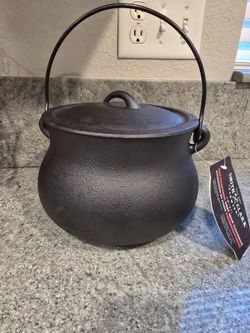 cast iron witches cauldron