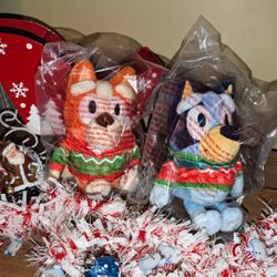 🌲🎁 Best Gifts 🎁 🎄 Bluey And Bingo Christmas Plushies 😄 🎄