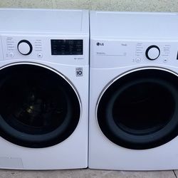 Lg washer and dryer set
