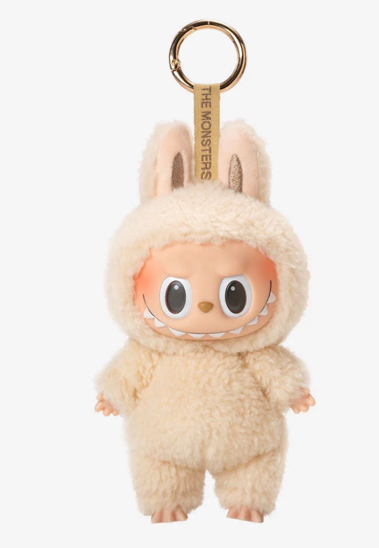 Original Labubu Plushie Soy Milk Color White