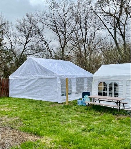 NEW! ONLY SALE! FINANCING AVAILABLE! PARTY TENT SIZE 20’X20 HEAVY-DUTY ONLY $600