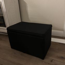 Black Ottoman
