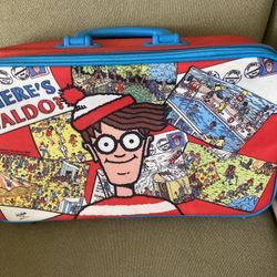 Vintage “Where’s Waldo?” Children’s Suitcase
