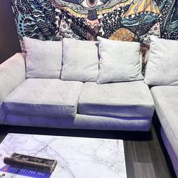 White sectional