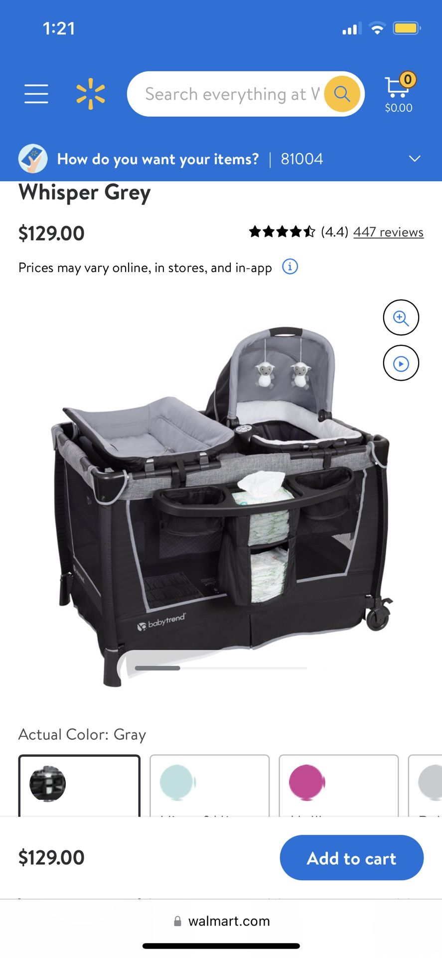 Baby Trend Nursery Center