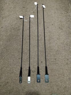 Black Antennas For Lowrider Bikes