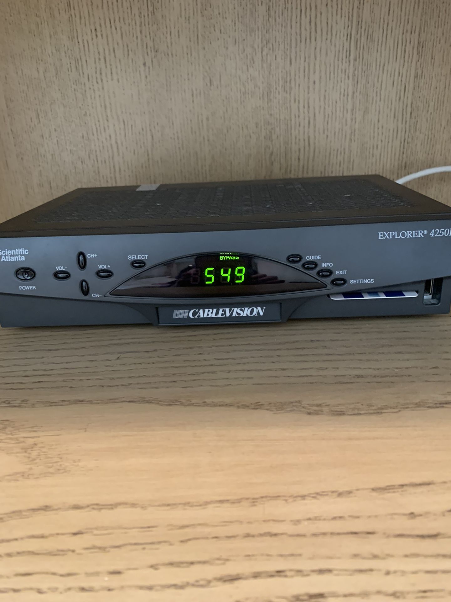 Cablevision Pre-owned Cable Box