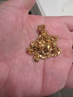 18k SAUDI GOLD 20IN NECKLACE