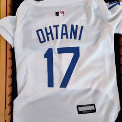 Dodgers Pet Jersey Ohtani Decoy Size L New
